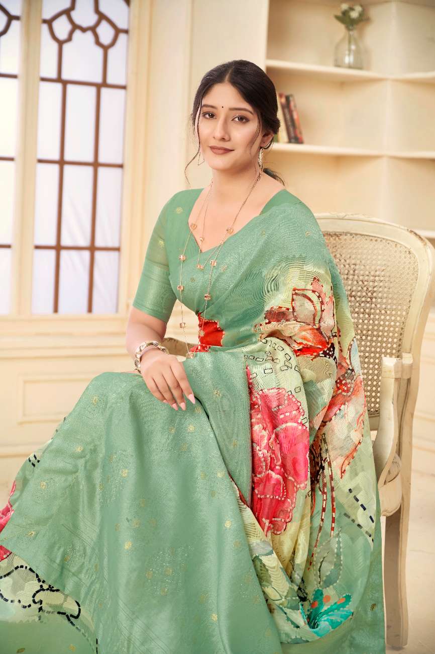 Silk Rich with Jacquard Detailing