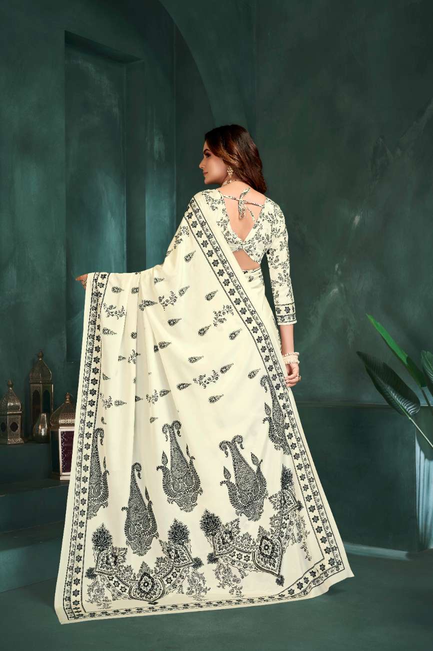 GRACE – Regal Charm in Black & White Foil Fantasy