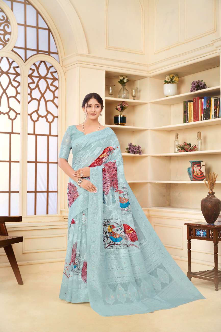 Silk Rich with Jacquard Detailing