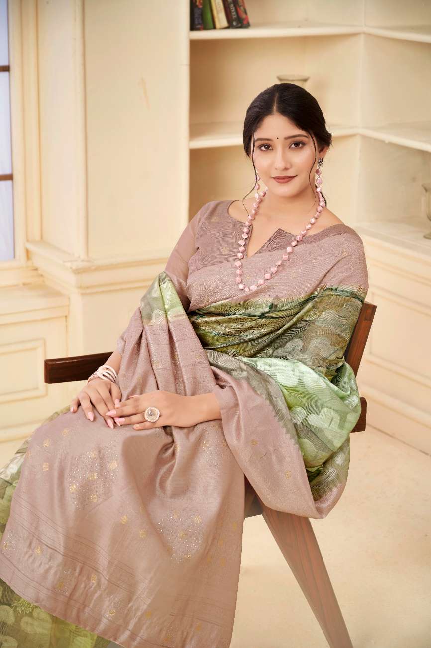 Silk Rich with Jacquard Detailing