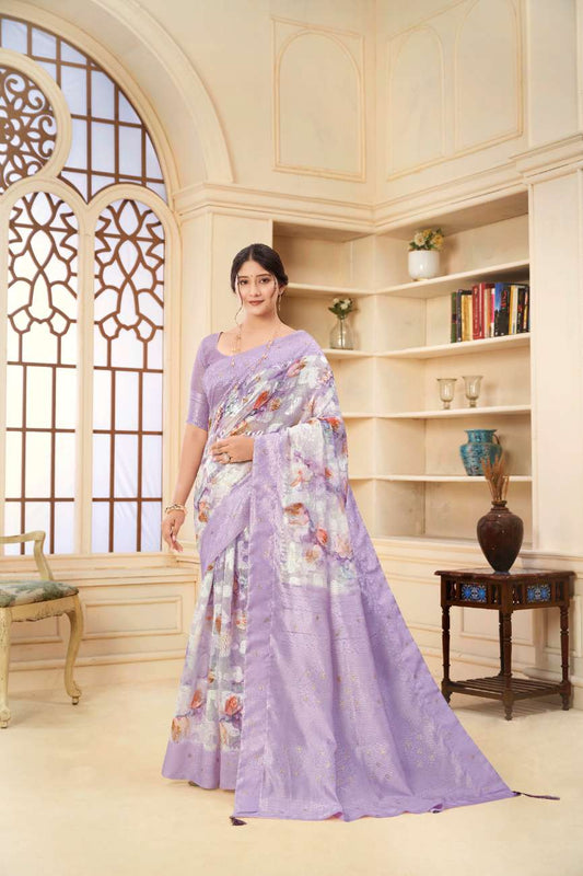 Silk Rich with Jacquard Detailing