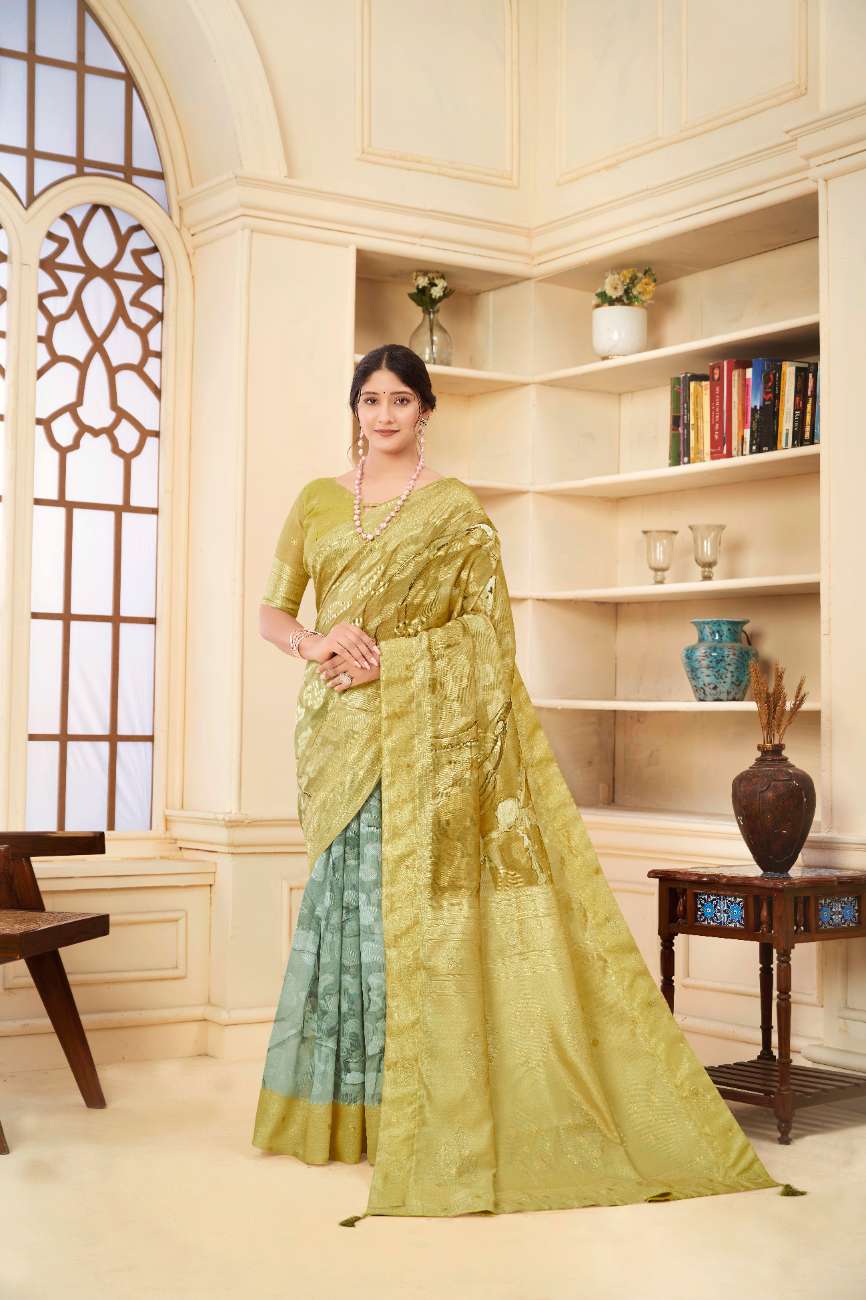 Silk Rich with Jacquard Detailing