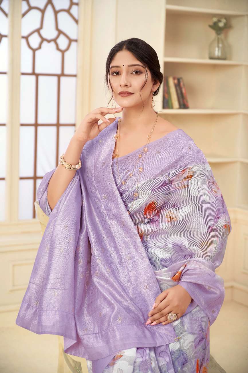 Silk Rich with Jacquard Detailing