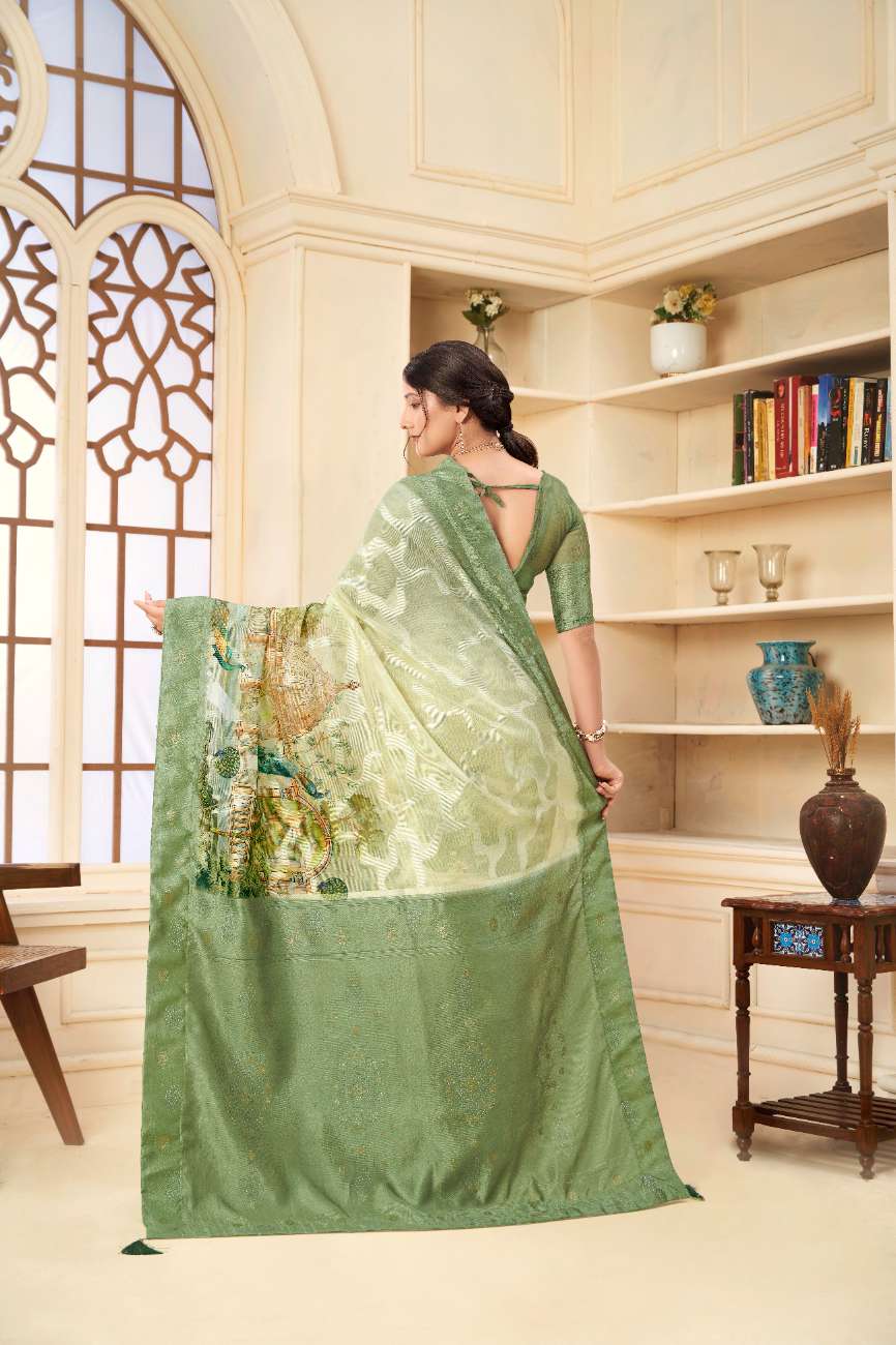 Silk Rich with Jacquard Detailing