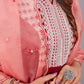 Maroon Muslin Silk Lucknowi Style Salwar Kameez - jivora