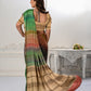 Premium Sift Silky Natural Crepe Digital Printed Sari - jivora