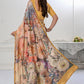 Premium Soft Silky Natural Crepe Digital Printed Sarees - jivora