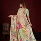 Premium Soft Silk Natural Crepe Digital Printed Sari
