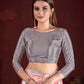 Premium Soft Silk Natural Crepe Digital Printed Sari