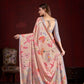 Premium Soft Silk Natural Crepe Digital Printed Sari