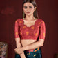 Premium Soft Silk Natural Crepe Digital Printed Sari