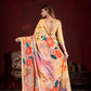 Premium Soft Silk Natural Crepe Digital Printed Sari