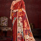 Premium Soft Silk Natural Crepe Digital Printed Sari