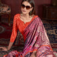 Premium Soft Silk Natural Crepe Digital Printed Sari