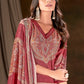 Women Muslin Digital Print Embroidered Work Salwar Kameez