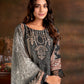 Women Muslin Digital Print Embroidered Work Salwar Kameez