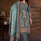 Women Muslin Digital Print Embroidered Work Salwar Kameez