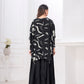 Premium Stylish Printed Muslin Cord Set Kaftan Style