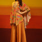 Premium Stylish Printed Muslin Cord Set Kaftan Style
