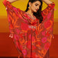Premium Stylish Printed Muslin Cord Set Kaftan Style.
