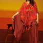Premium Stylish Printed Muslin Cord Set Kaftan Style.