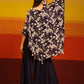 Premium Stylish Printed Muslin Cord Set Kaftan Style
