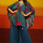 Premium Stylish Printed Muslin Cord Set Kaftan Style