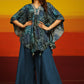 Premium Stylish Printed Muslin Cord Set Kaftan Style