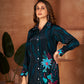 Women Pure Muslin Digital Printed Hand Work Cord Set