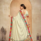 ROYALE – Vibrant Crepe Silk Saree with Rajwadi-Inspired Foil Position Print | Gujarati Royal Elegance