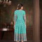 Women Foli Printed Cotton Kurtis