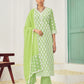 Premium Natural Viscose Jacquard Butti And Hand Work Salwar/Kameez/Dupatta/3 Pcs Set (Copy)