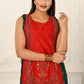 2 Layered Inner Cotton And Outward Jacket Chanderi Kurti - jivora