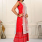 2 Layered Inner Cotton And Outward Jacket Chanderi Kurti - jivora