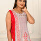 latest chanderi kurti design
