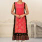 2 Layered Inner Cotton And Outward Jacket Chanderi Kurti - jivora