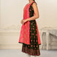 2 Layered Inner Cotton And Outward Jacket Chanderi Kurti - jivora