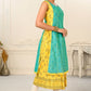2 Layered Inner Cotton And Outward Jacket Chanderi Kurti - jivora