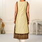 2 Layered Inner Cotton And Outward Jacket Chanderi Kurti - jivora