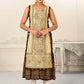 2 Layered Inner Cotton And Outward Jacket Chanderi Kurti - jivora