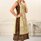 2 Layered Inner Cotton And Outward Jacket Chanderi Kurti - jivora