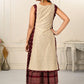 2 Layered Inner Cotton And Outward Jacket Chanderi Kurti - jivora