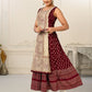 2 Layered Inner Cotton And Outward Jacket Chanderi Kurti - jivora