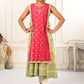 2 Layered Inner Cotton And Outward Jacket Chanderi Kurti - jivora