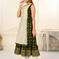 2 Layered Inner Cotton And Outward Jacket Chanderi Kurti - jivora
