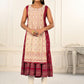 2 Layered Inner Cotton And Outward Jacket Chanderi Kurti - jivora