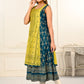 2 Layered Inner Cotton And Outward Jacket Chanderi Kurti - jivora
