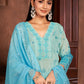 Premium Pure Muslin Fabric Santoon Bottom Chiffon Dupatta Digital Print With Hand Work/ Neck & Daman Embroidery Lace Work  Salwar Kameez Dupatta 3 Pcs Set