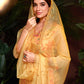 Premium Organza With Digital Print Pure Muslin Inner Santoon Bootom Oraganza Dupatta Embroidery and Sequins Daman & Neck Work With Hand Work Salwar Kameez Dupatta 3 Pcs Set