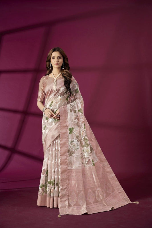 Wine Purple Banarasi Silk Saree with Gold Zari – Bold, Regal & Timeless